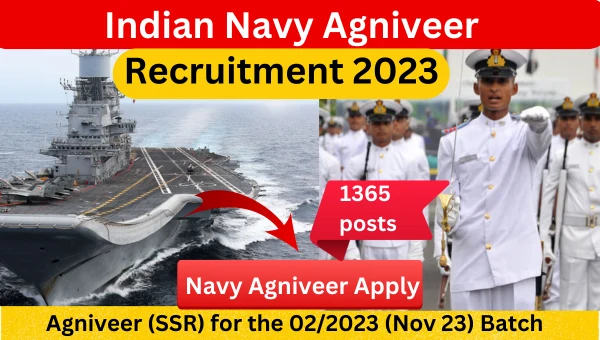 Indian Navy Agniveer Recruitment 2023 